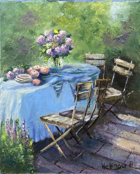 Kint a kertben (30x25cm)<br/>Olaj, vászon<br/>A kép: 30 000 Ft<br/><br/><button onclick='sendEmail()' style='background-color: #333; color: white; border: none; padding: 10px 20px; text-align: center; text-decoration: none; display: inline-block; font-size: 16px; margin: 4px 2px; cursor: pointer;'>Kapcsolatfelvétel</button>