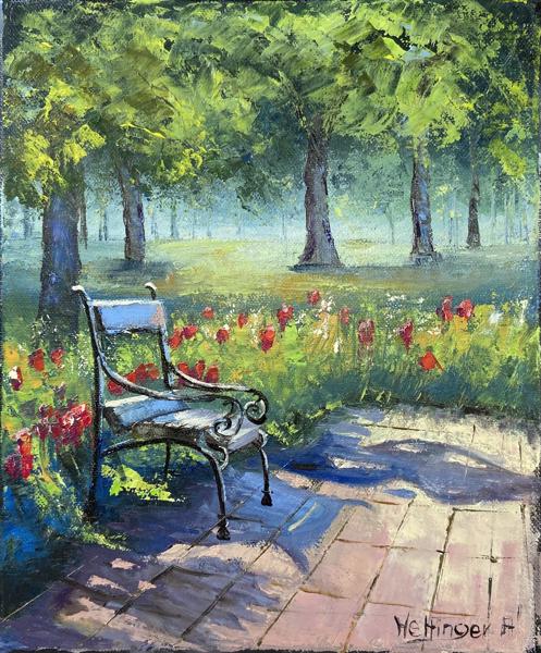Itt leülni volna jó (30x25 cm)<br/>Olaj vászon<br/>A kép: 30 000 Ft<br/><br/><button onclick='sendEmail()' style='background-color: #333; color: white; border: none; padding: 10px 20px; text-align: center; text-decoration: none; display: inline-block; font-size: 16px; margin: 4px 2px; cursor: pointer;'>Kapcsolatfelvétel</button>