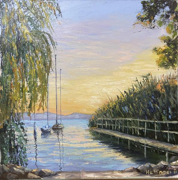 Aranyló fények (40x40cm)<br/>Olaj, vászon<br/>A kép: 60 000 Ft<br/><br/><button onclick='sendEmail()' style='background-color: #333; color: white; border: none; padding: 10px 20px; text-align: center; text-decoration: none; display: inline-block; font-size: 16px; margin: 4px 2px; cursor: pointer;'>Kapcsolatfelvétel</button>