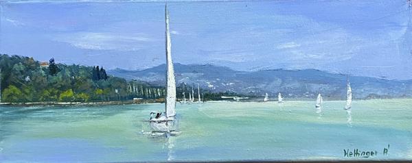 Szépséges Balaton (20x50 cm)<br/>Olaj vászon<br/>A kép: 40 000 Ft<br/><br/><button onclick='sendEmail()' style='background-color: #333; color: white; border: none; padding: 10px 20px; text-align: center; text-decoration: none; display: inline-block; font-size: 16px; margin: 4px 2px; cursor: pointer;'>Kapcsolatfelvétel</button>