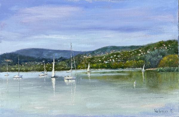 Almádi látkép (40x 60 cm)<br/>Olaj, vászon<br/><br/><button onclick='sendEmail()' style='background-color: #333; color: white; border: none; padding: 10px 20px; text-align: center; text-decoration: none; display: inline-block; font-size: 16px; margin: 4px 2px; cursor: pointer;'>Kapcsolatfelvétel</button>